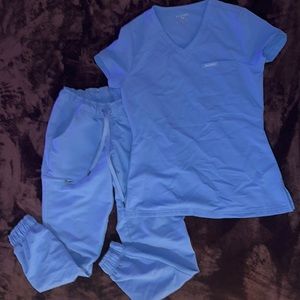 Jaanuu Ciel Blue Scrubs